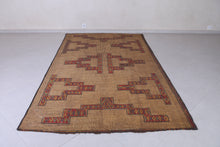 Vintage Tuareg rug 5.7 X 10.6 Feet