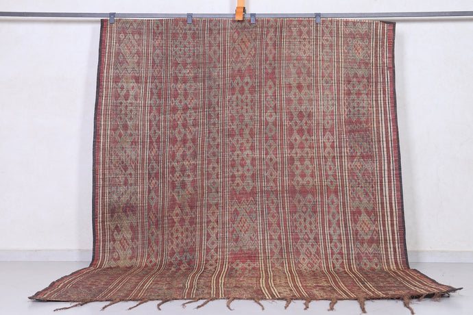 Tuareg Rug 6.6x9.1 ft Traditional Handwoven Mat