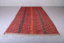 Vintage Moroccan rug 6.7 X 12.7 Feet