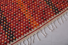 Vintage Moroccan rug 6.7 X 12.7 Feet
