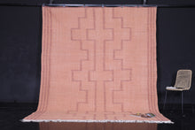 Handmade Tuareg Rug Dark Brown  - Custom moroccan Rug