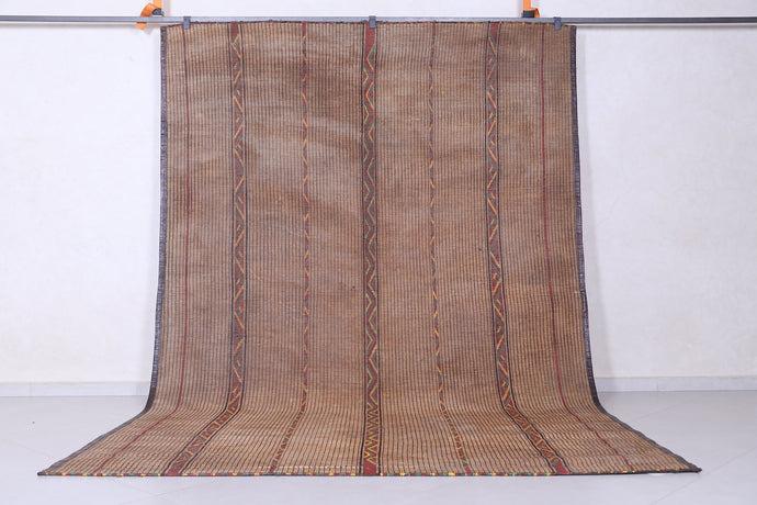 Tuareg Rug - Handwoven 7.5x11.1 ft | Earthy Elegance