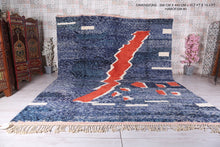 Handmade berber rug - Custom azilal wool carpet