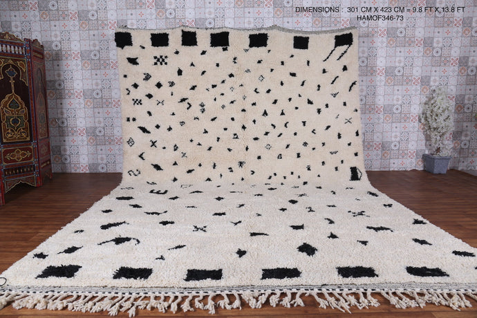 Beni Ourain Rug - Handmade Moroccan Carpet