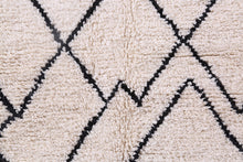 Custom Moroccan rug - Beni ourain handmade carpet