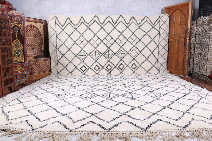 All Wool Moroccan Berber Rug - Beni Ourain Custom Carpet