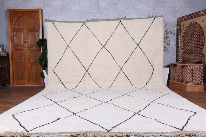 Authentic Beni Ourain Rug - Moroccan Handmade Berber Carpet