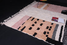 Custom handmade rug - Berber Moroccan azilal carpet