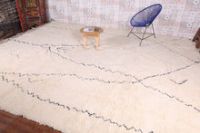 Custom Moroccan rug - Beni ourain handmade wool carpet