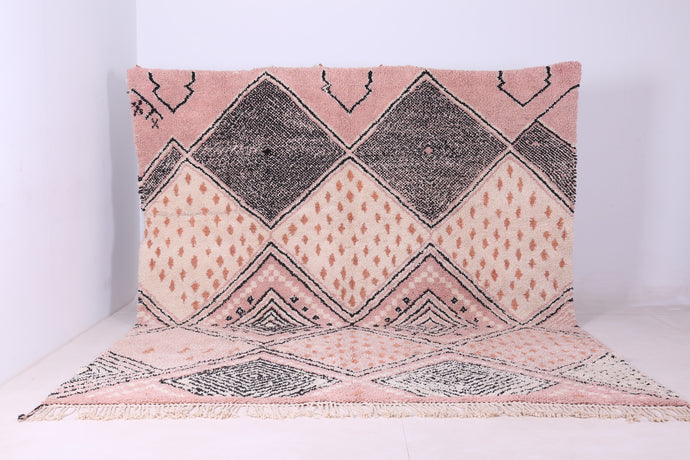 Custom Contemporary Moroccan Azilal Berber Carpet