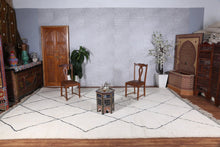 Authentic Beni ourain rug - Moroccan handmade berber carpet