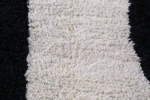 Custom Wool Moroccan rug - berber beni ourain rug