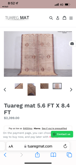 2 old rugs